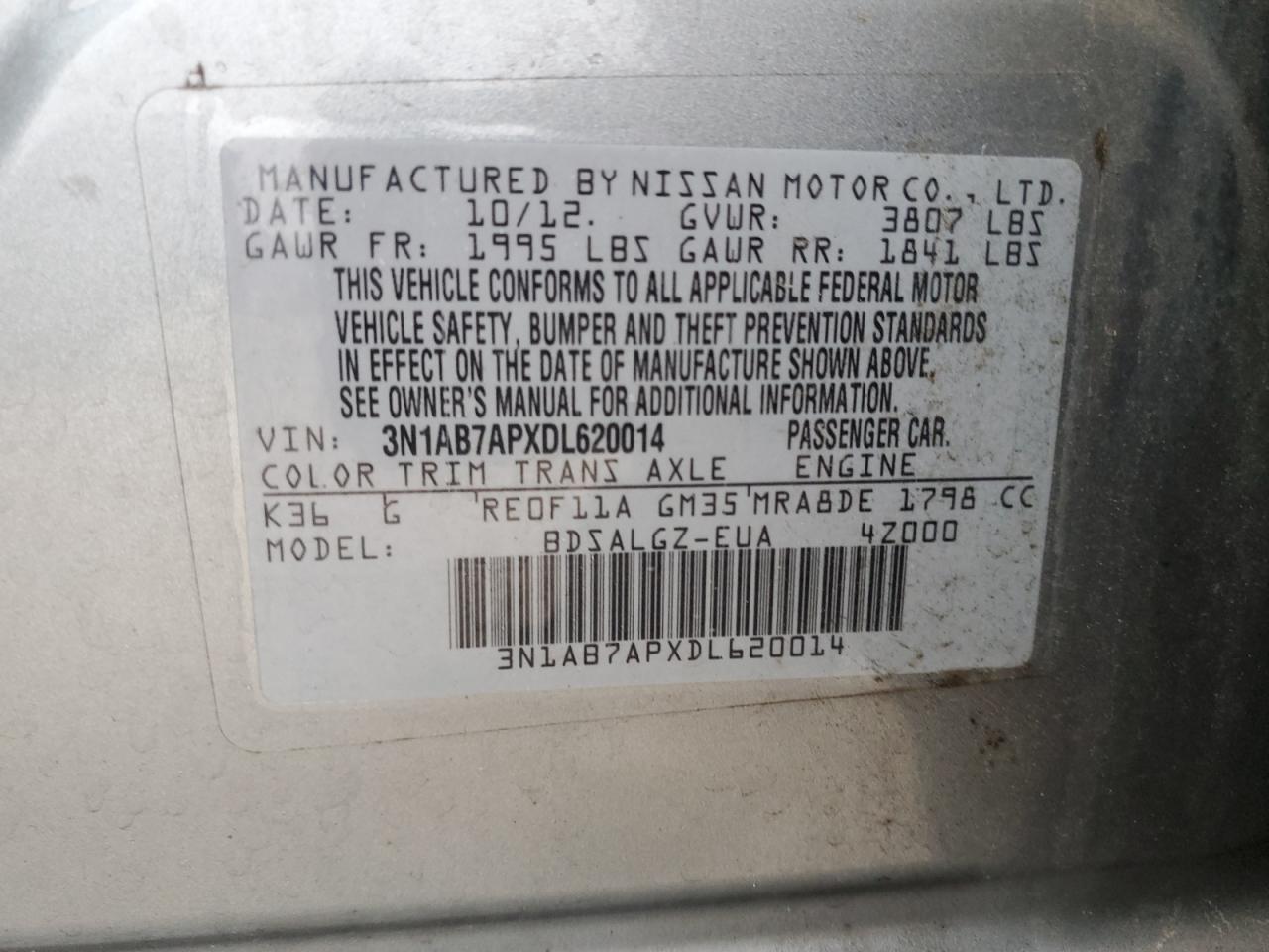 2013 Nissan Sentra - Image 12