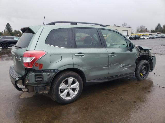  SUBARU FORESTER 2015 Зеленый