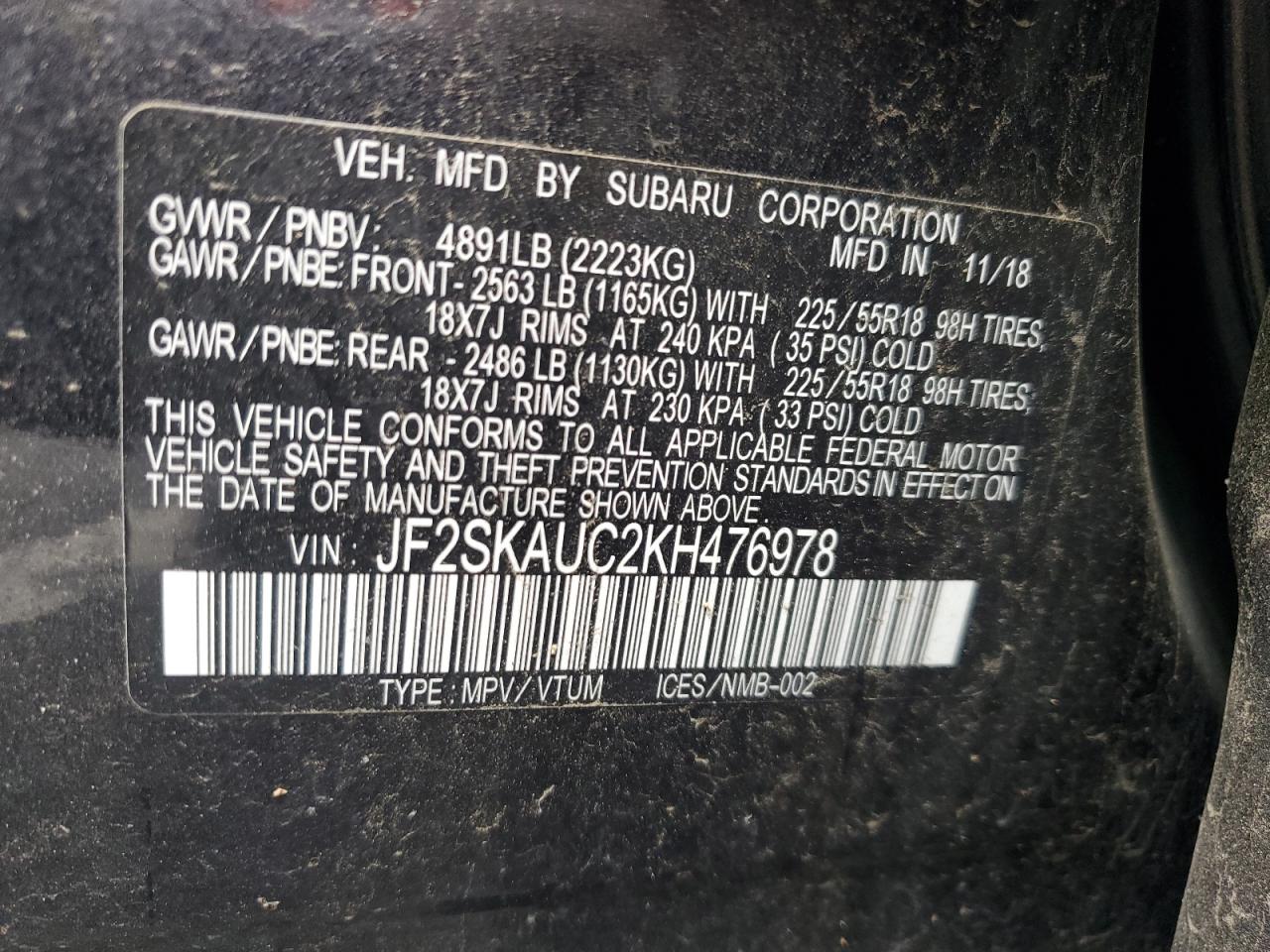 2019 Subaru Forester - Image 13