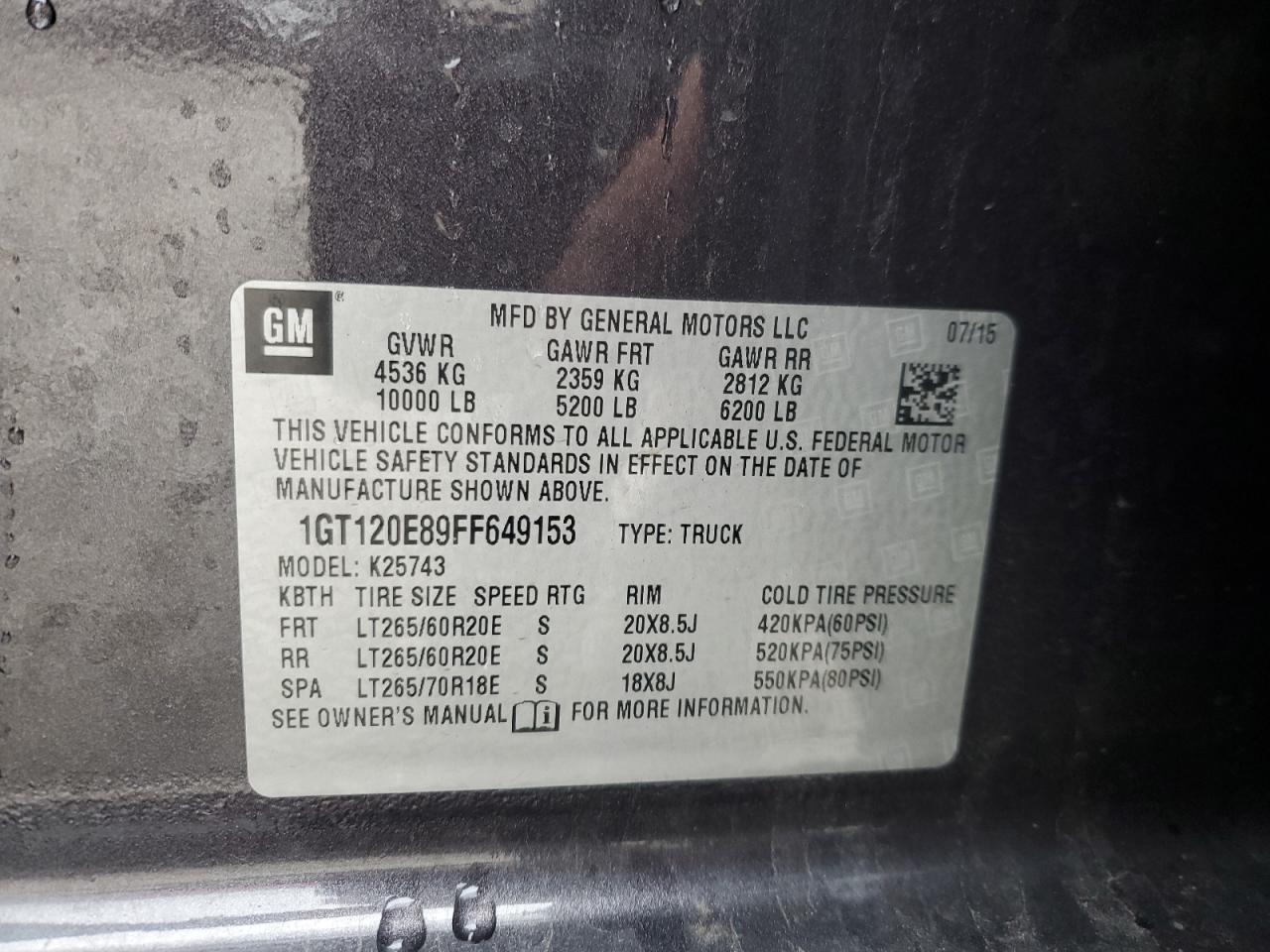 2015 GMC Sierra - Image 14