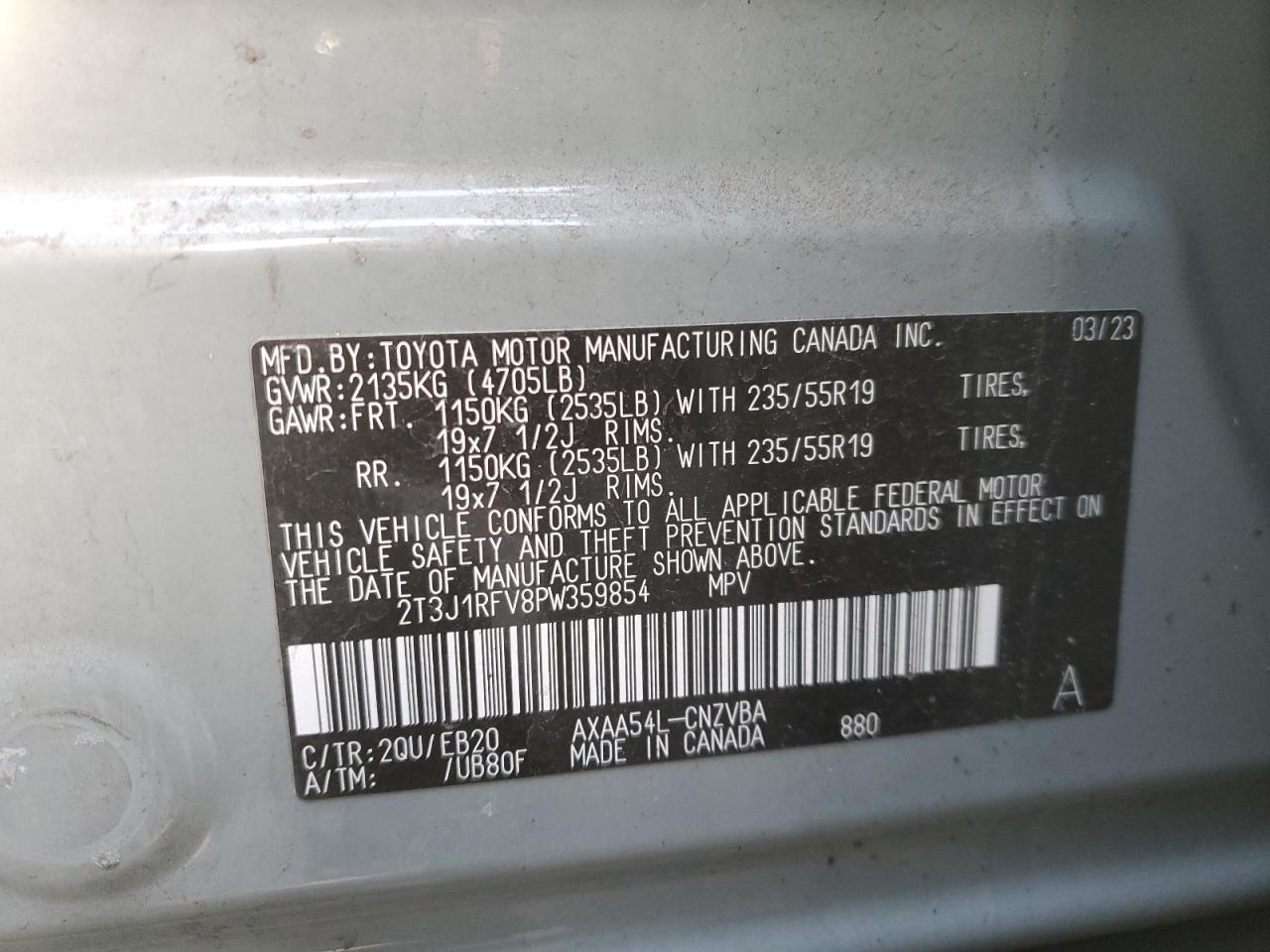 2023 Toyota RAV 4 - Image 13