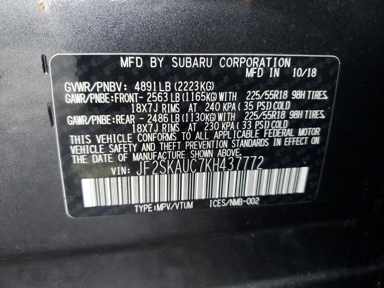 2019 Subaru Forester - Image 13