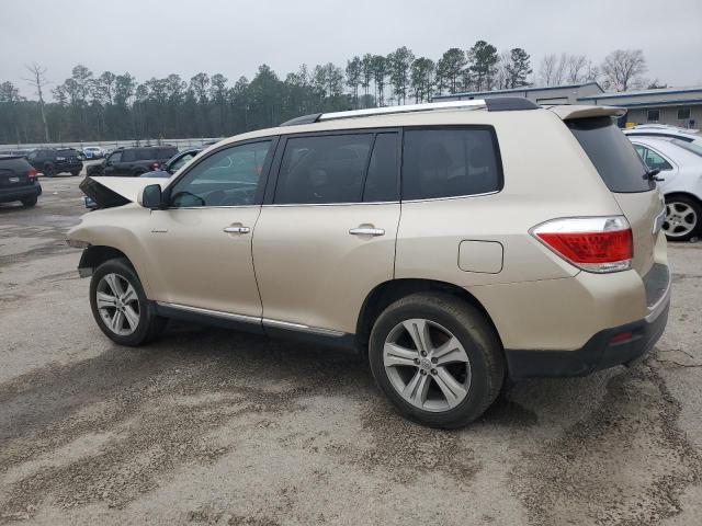  TOYOTA HIGHLANDER 2012 tan