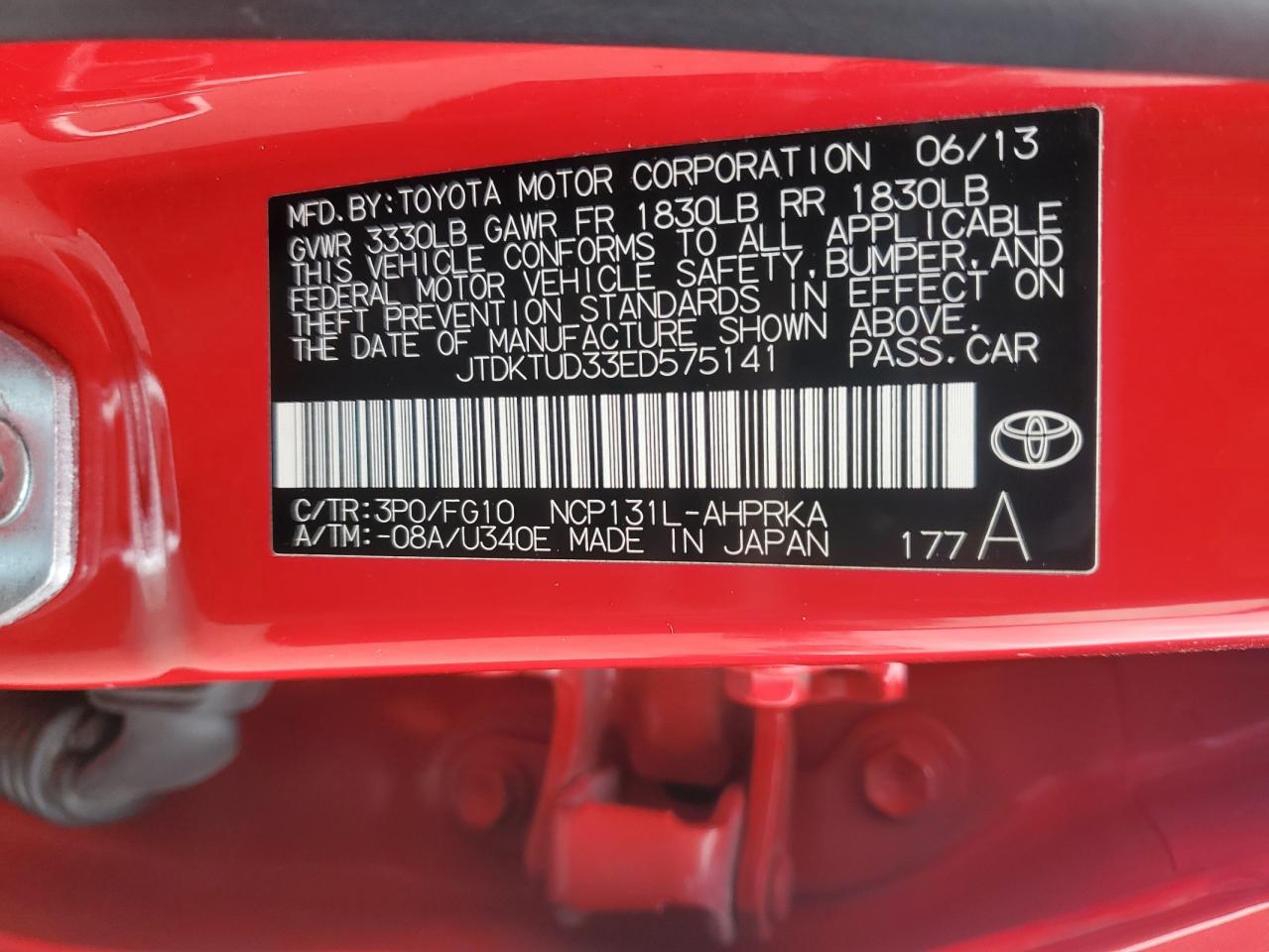 2014 Toyota Yaris - Image 14