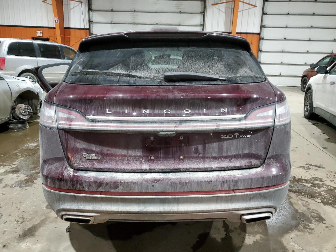 2020 Lincoln Nautilus Reserve VIN: 2LMPJ8K90LBL12750 Lot: 44445265