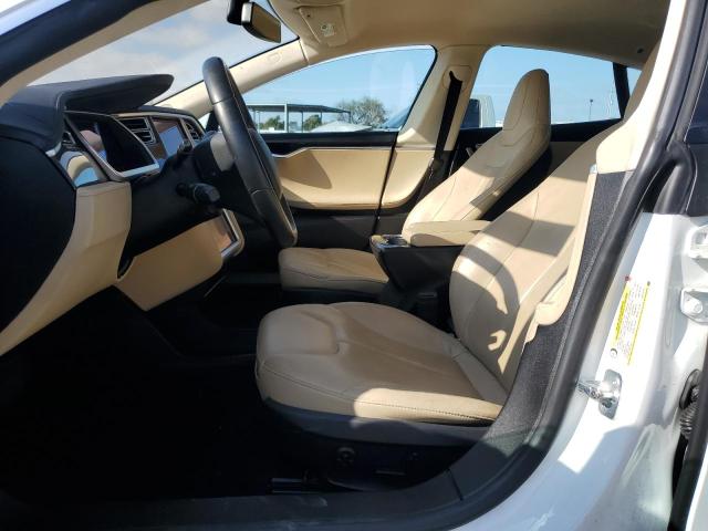 Хетчбеки TESLA MODEL S 2013 Білий