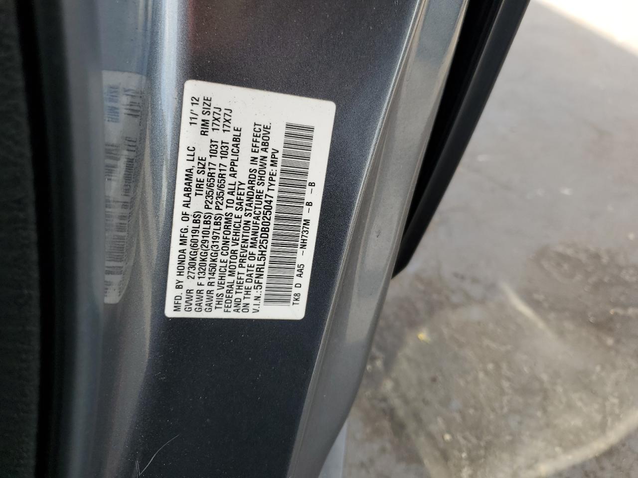 2013 Honda Odyssey - Image 13