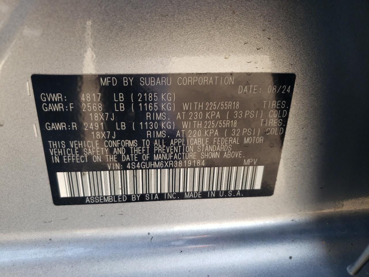2024 Subaru XV - Image 13