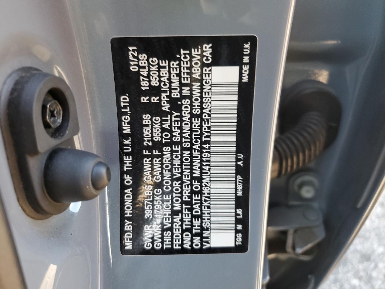 2021 Honda Civic - Image 12