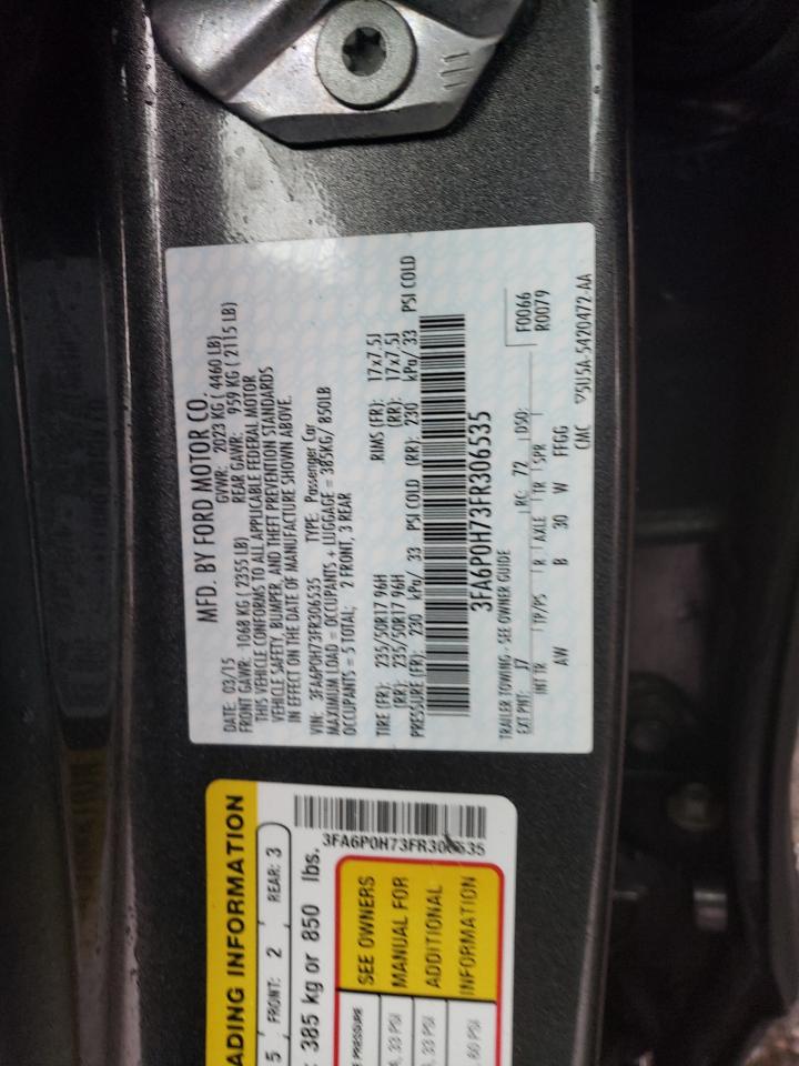 2015 Ford Fusion - Image 12