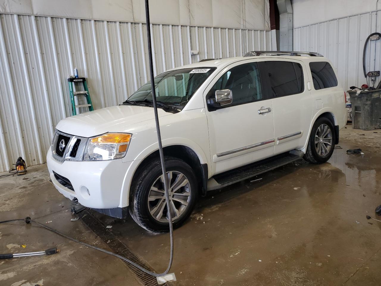 2015 Nissan Armada Sv للبيع في Franklin، WI - Side