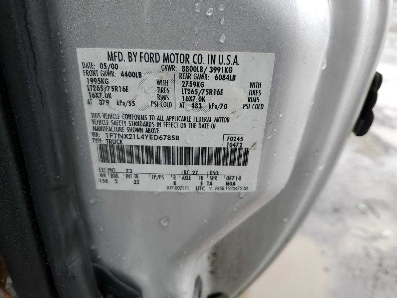 2000 Ford F250 - Image 14