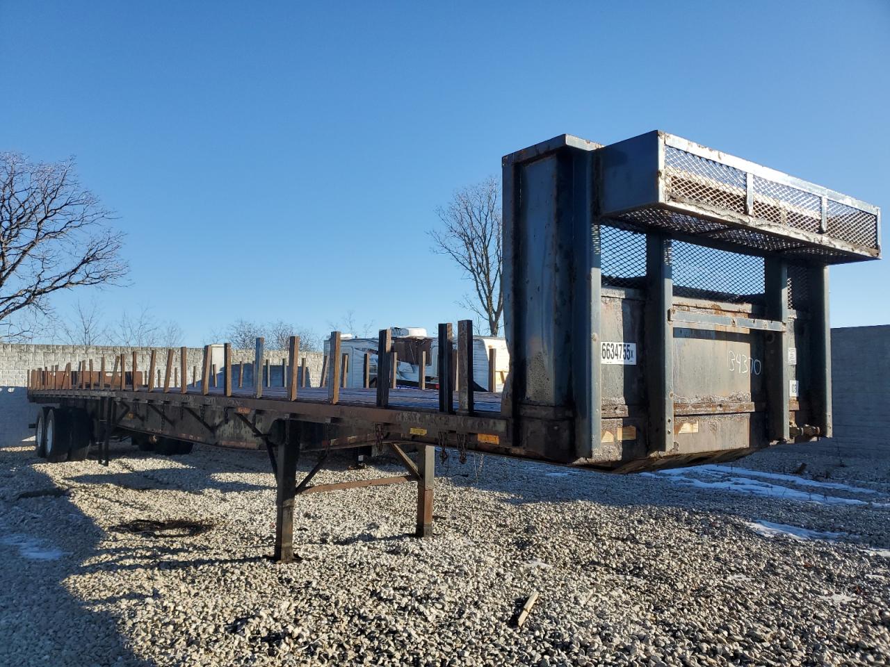 2016 Great Dane Flatbed Trailer for Sale in Franklin, WI - Frame Damage