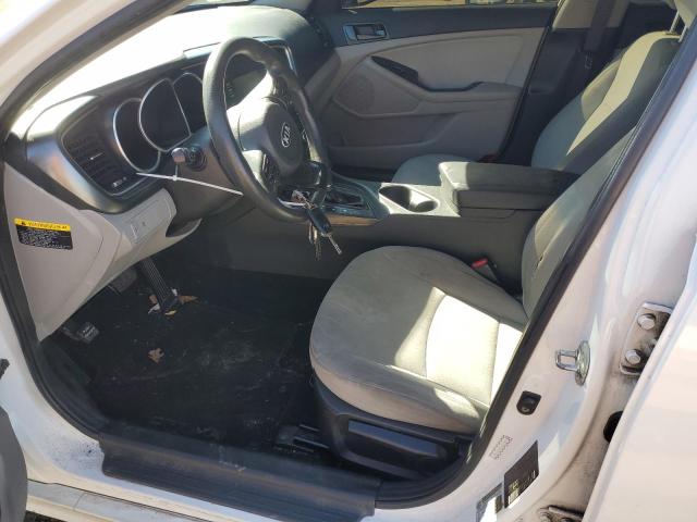  KIA OPTIMA 2014 White