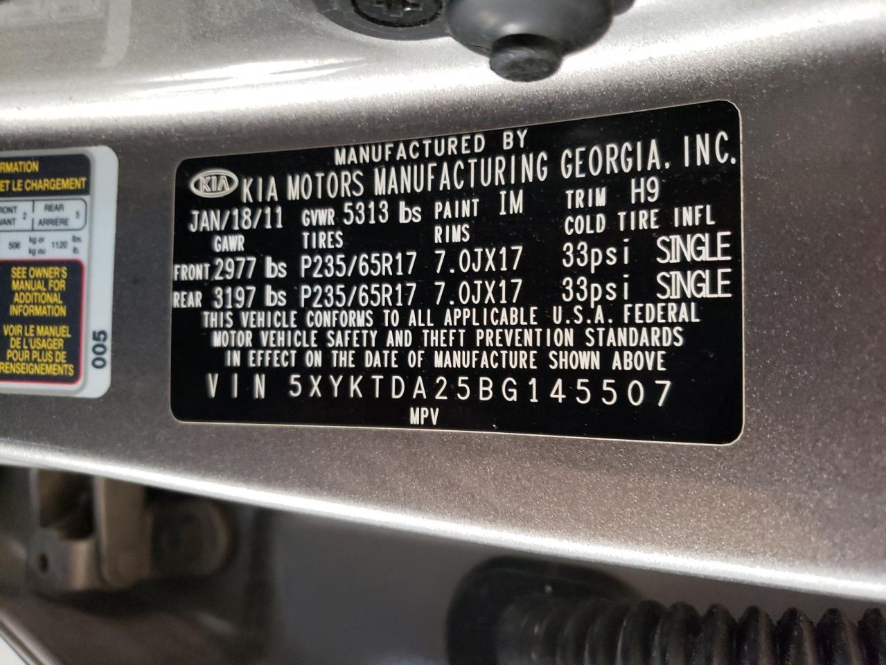 2011 Kia Sorento - Image 12