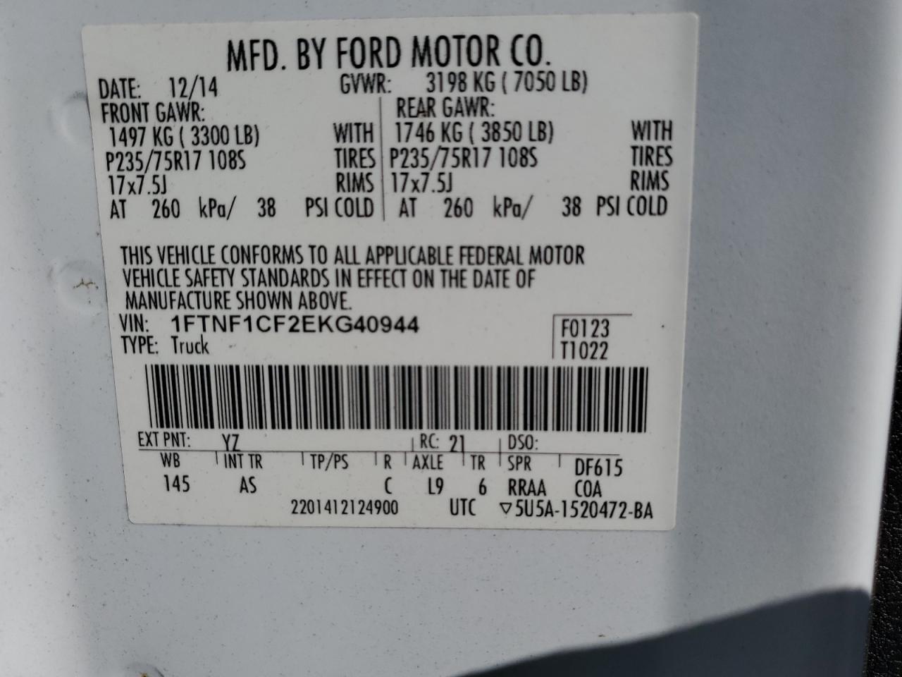 2014 Ford F-150 - Image 12