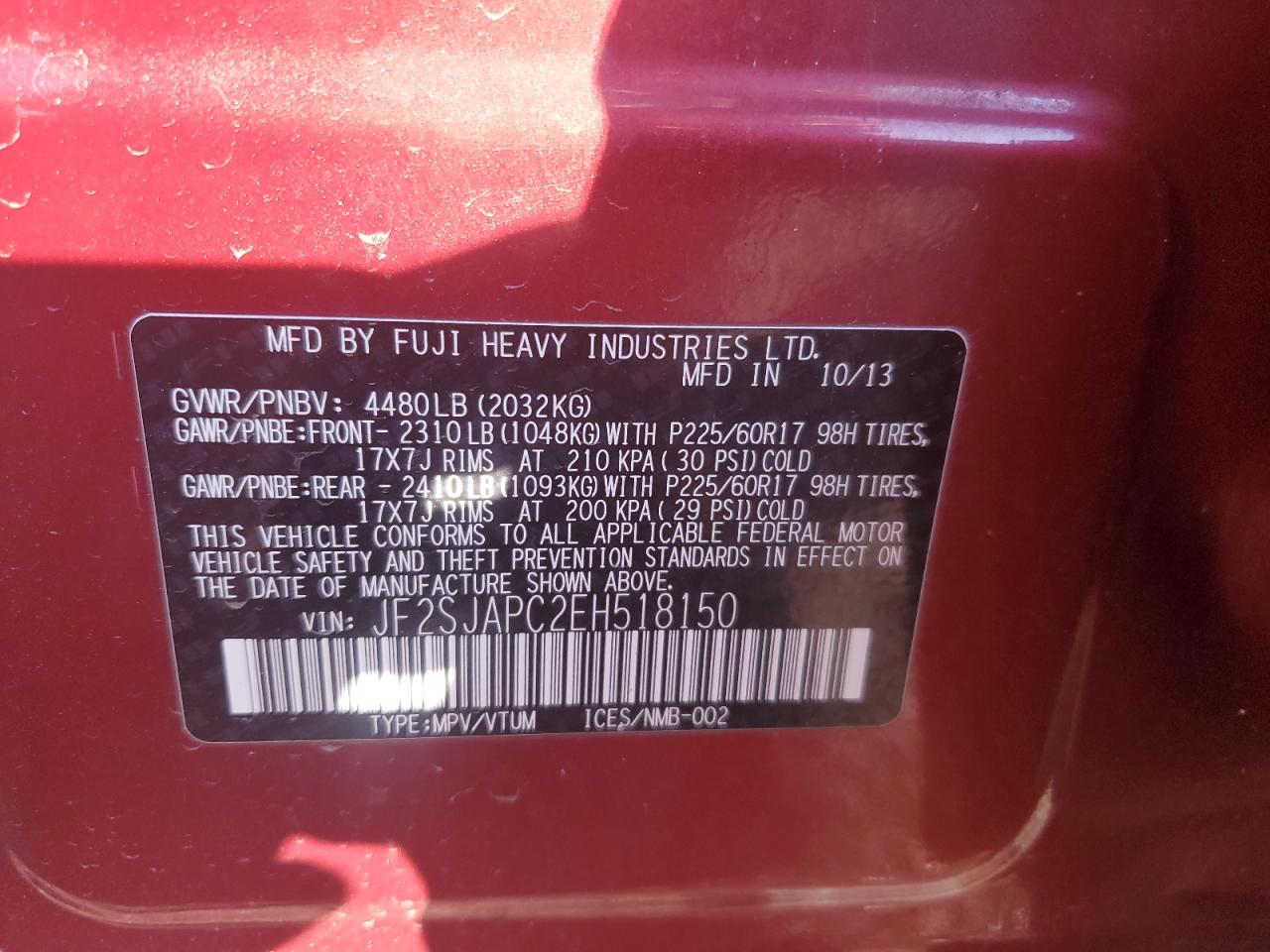 2014 Subaru Forester - Image 13