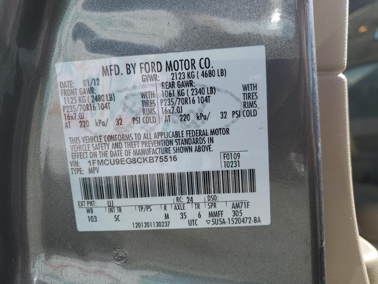 2012 Ford Escape - Image 14