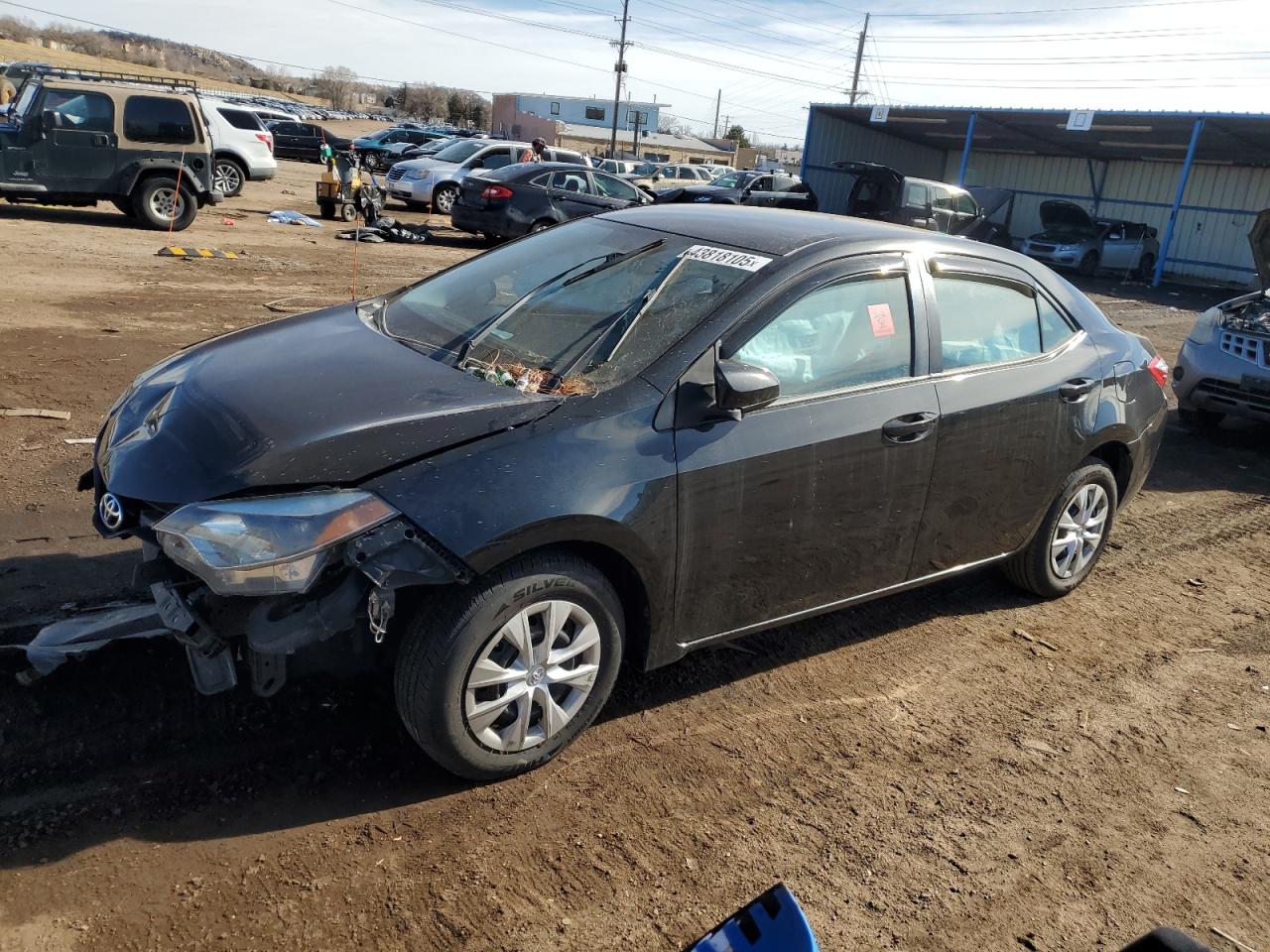 2018 Toyota Corolla de vânzare în Colorado Springs, CO - Front End