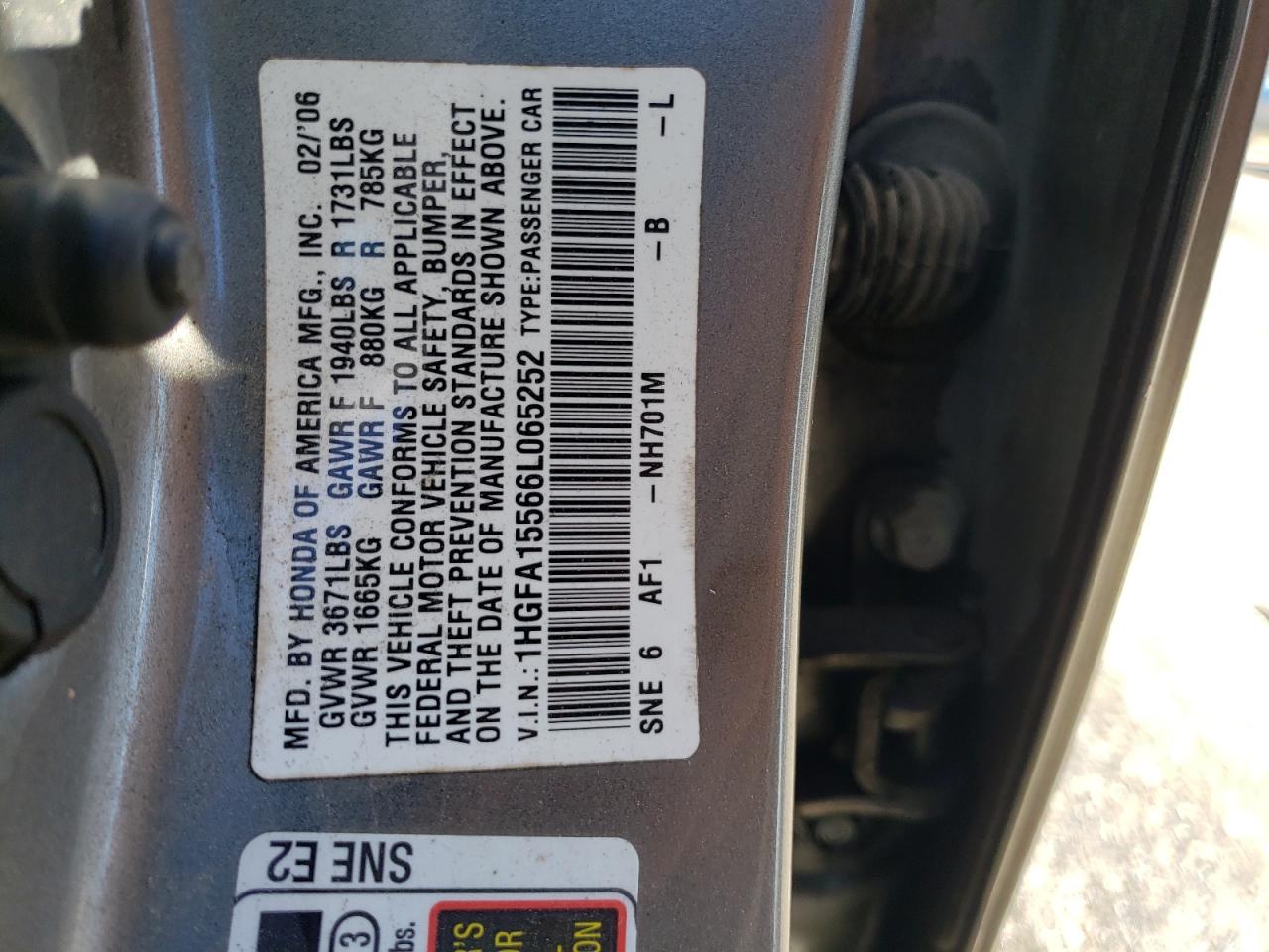 2006 Honda Civic - Image 12
