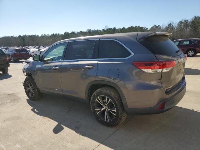 TOYOTA HIGHLANDER 2019 Szary