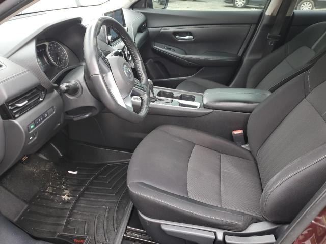  NISSAN SENTRA 2022 Бургунди