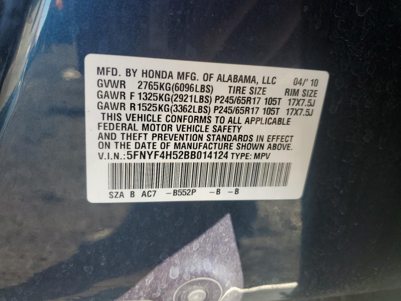 2011 Honda Pilot - Image 15