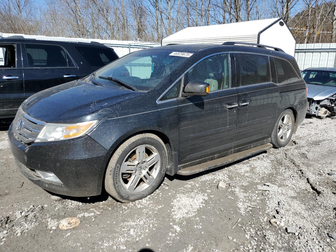 2011 Honda Odyssey Touring на продаже в Hurricane, WV - Water/Flood