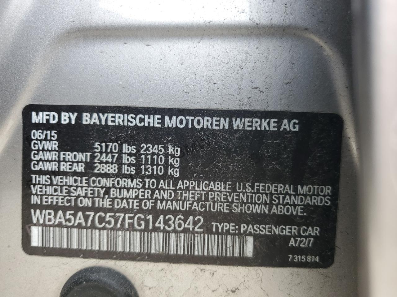 2015 BMW 5er - Image 12