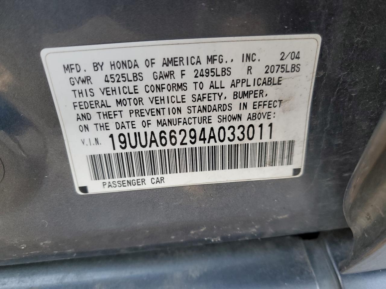 2004 Acura TL - Image 12