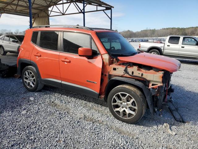  JEEP RENEGADE 2017 Оранжевий
