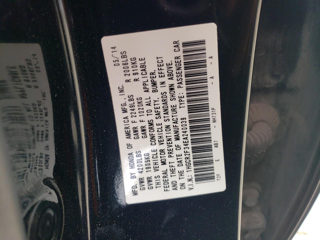 2014 Honda Accord - Image 12