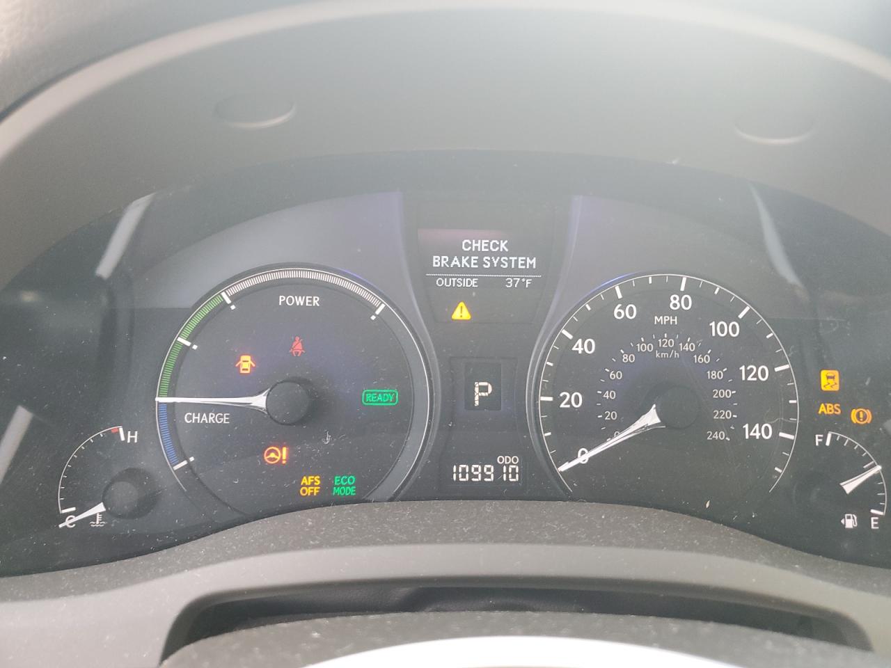 2012 Lexus Rx 450H VIN: JTJBC1BA4C2428381 Lot: 45234875