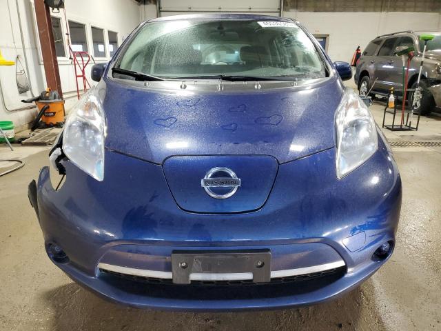  NISSAN LEAF 2017 Granatowy