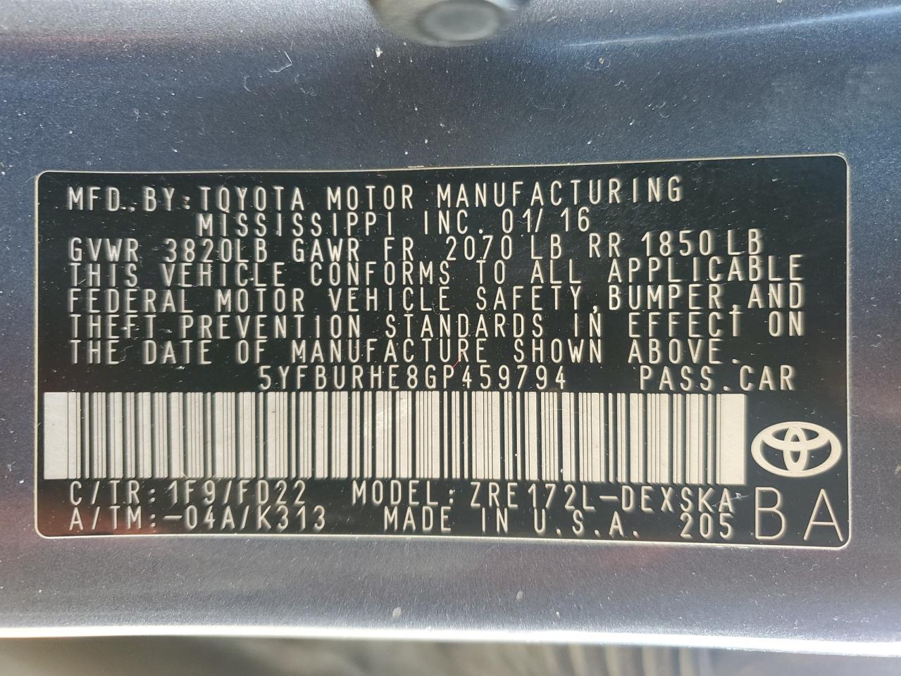 2016 Toyota Corolla - Image 14