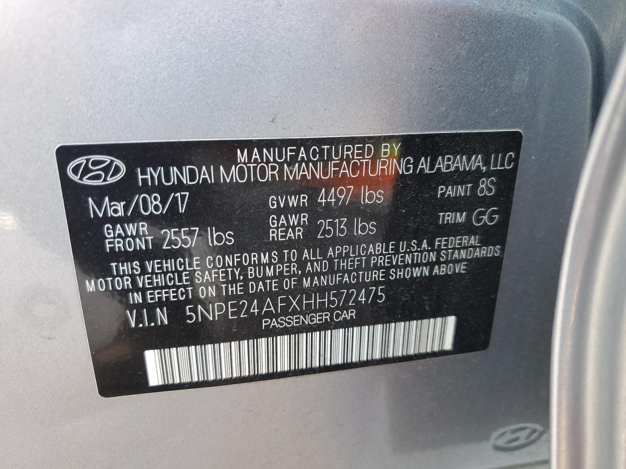 2017 Hyundai Sonata - Image 13