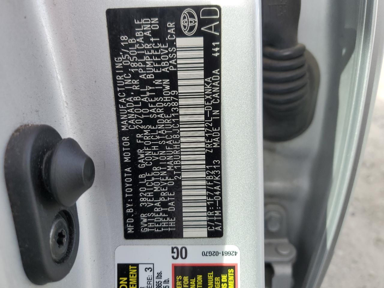 2018 Toyota Corolla - Image 13