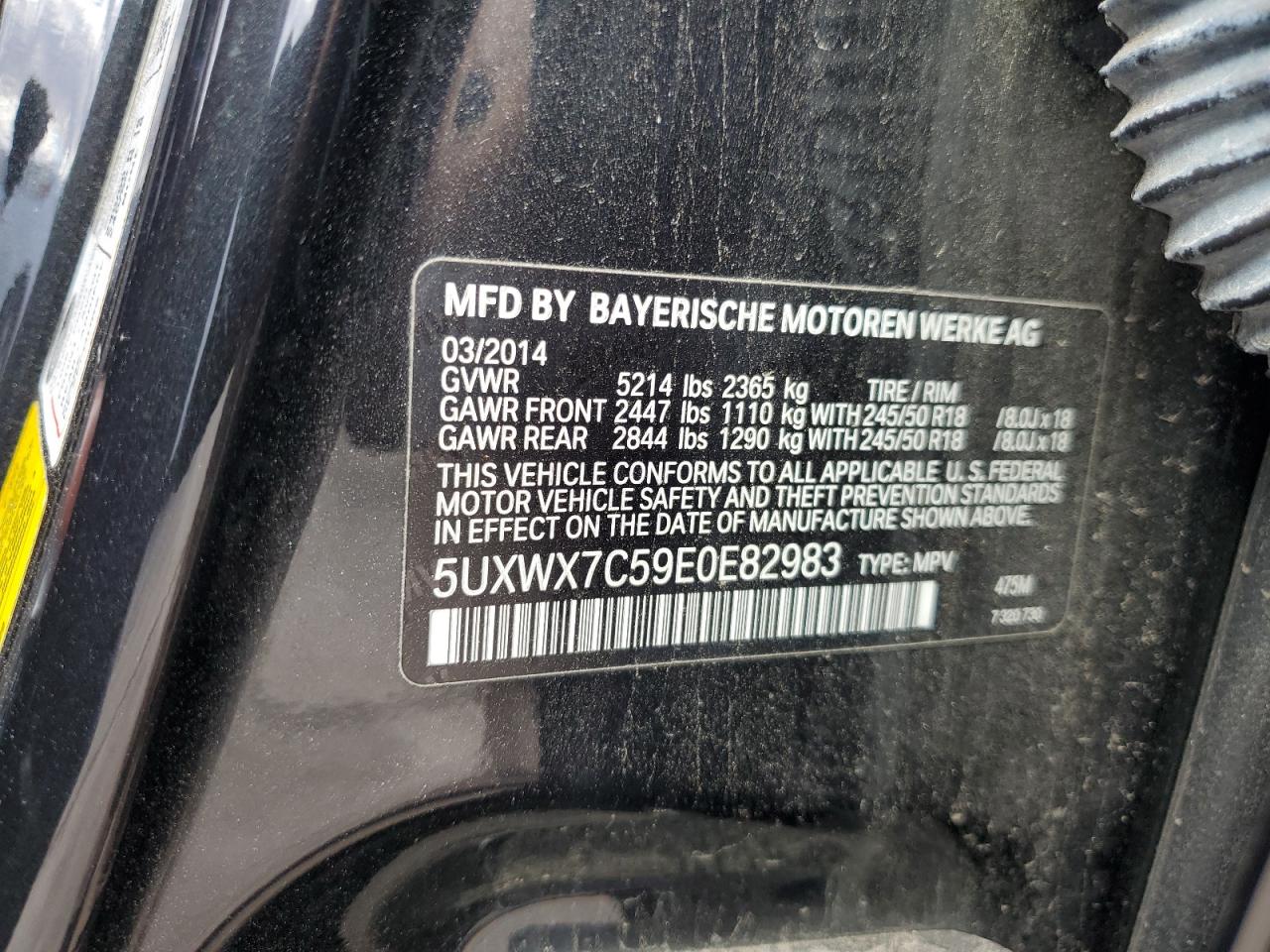 2014 BMW X3 - Image 13
