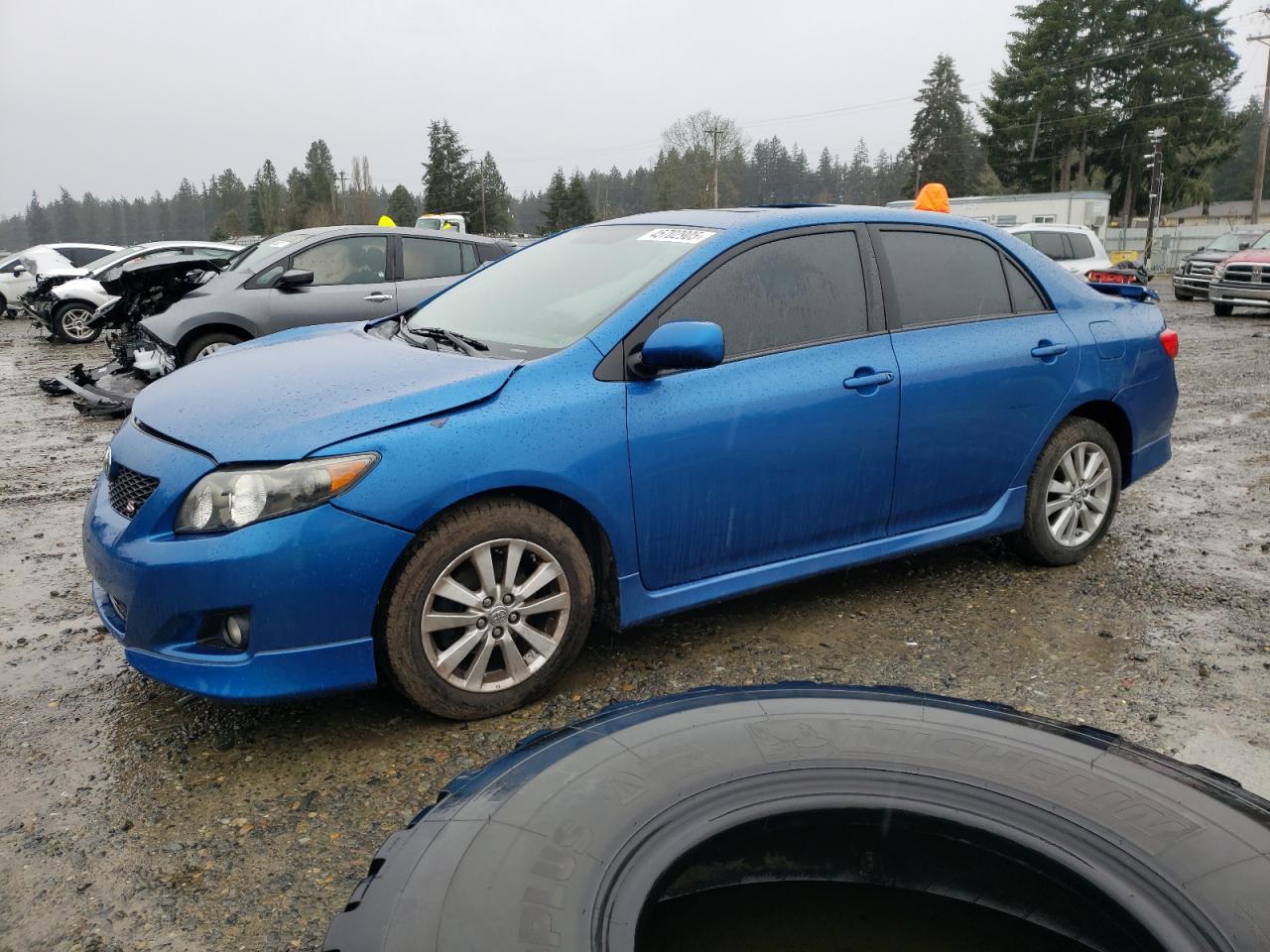 2009 Toyota Corolla Base de vânzare în Graham, WA - Front End