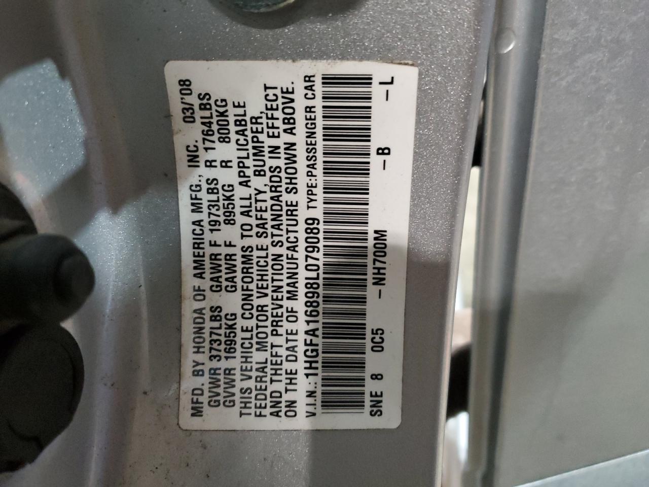 2008 Honda Civic - Image 12