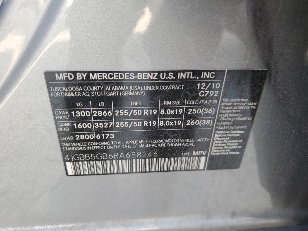 2011 Mercedes-Benz M-klasse - Image 14