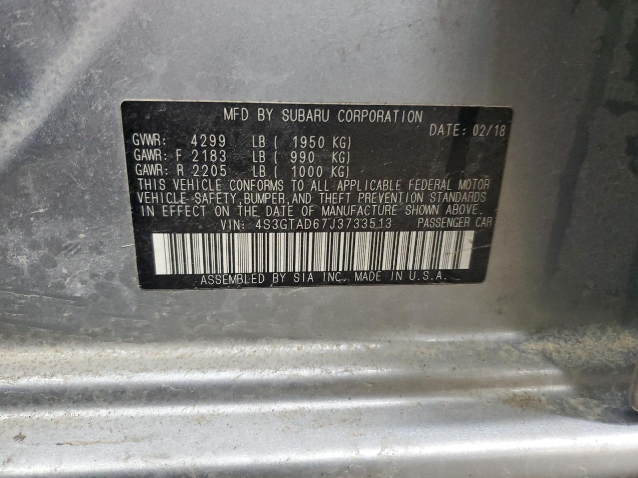 2018 Subaru Impreza - Image 14