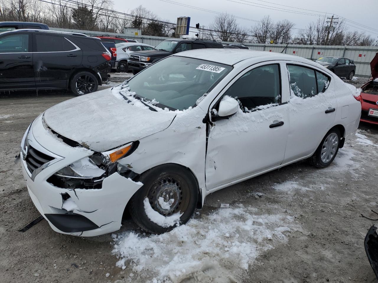 2018 Nissan Versa S იყიდება Walton-ში, KY - Front End