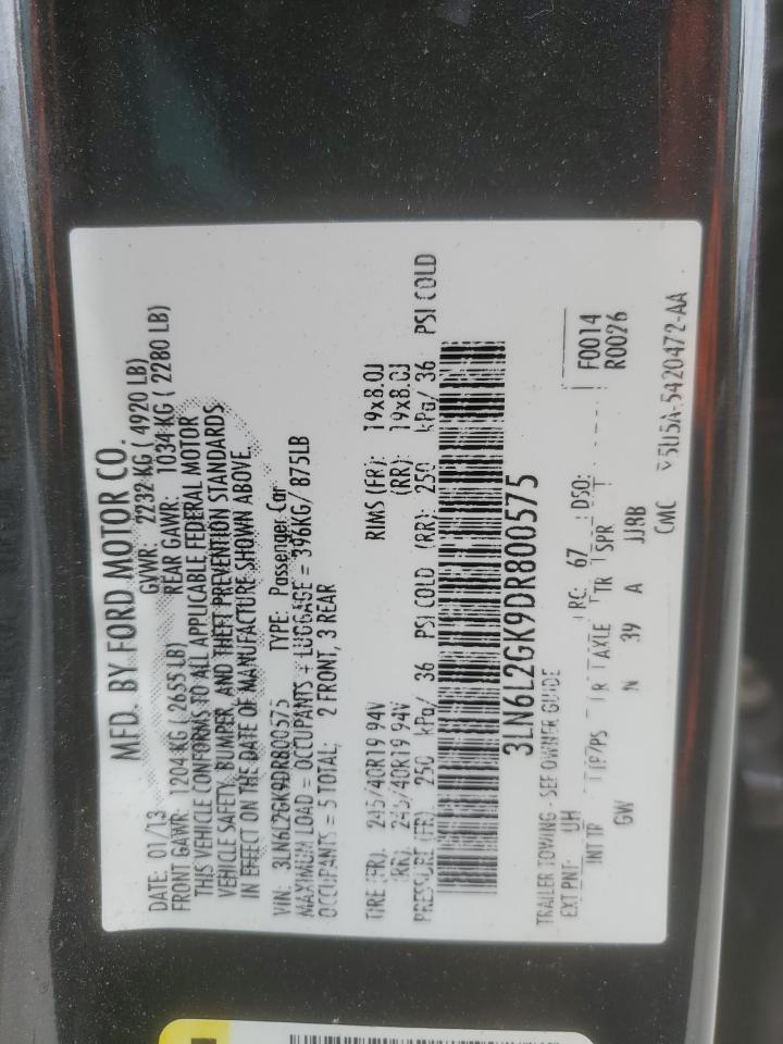 2013 Lincoln MKZ - Image 12