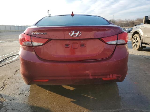  HYUNDAI ELANTRA 2013 Бургунді