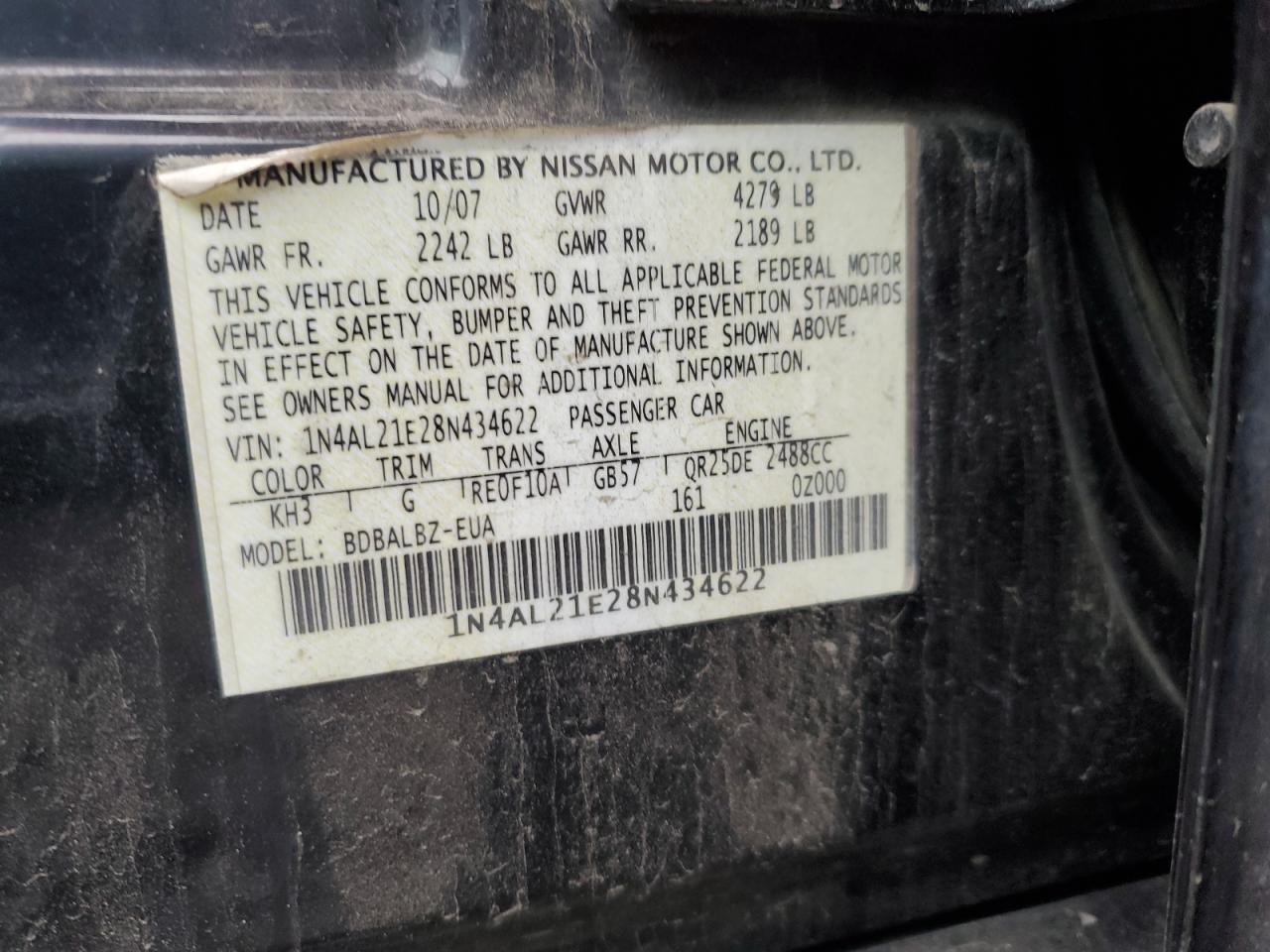 2008 Nissan Altima - Image 12