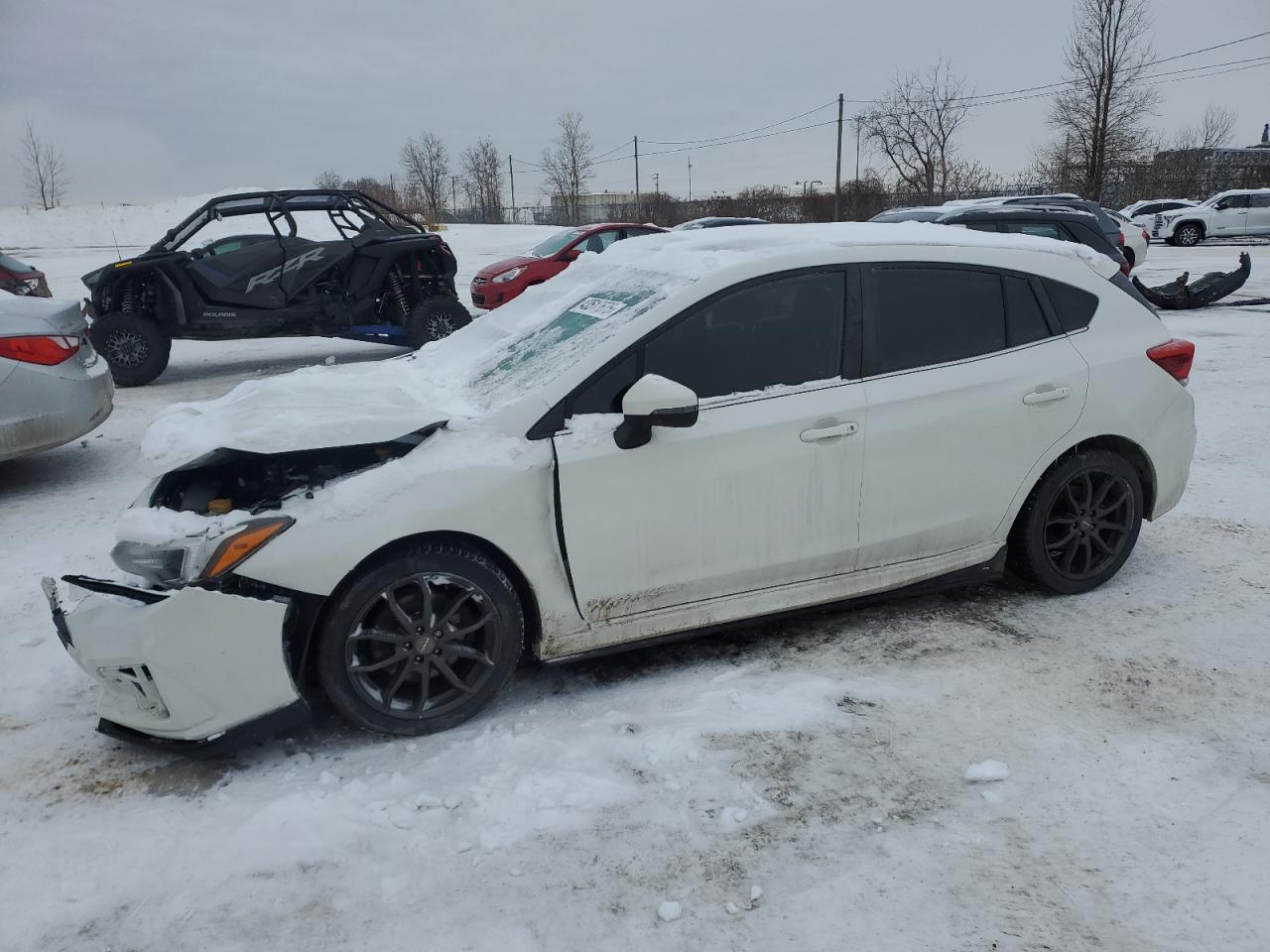 2018 Subaru Impreza Limited იყიდება Montreal-est-ში, QC - Front End