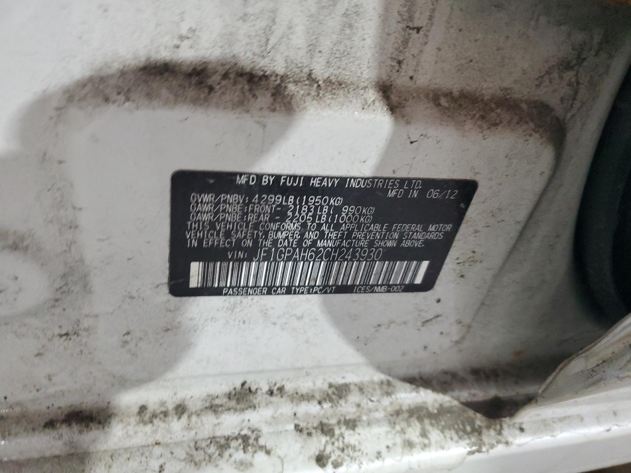 2012 Subaru Impreza - Image 12