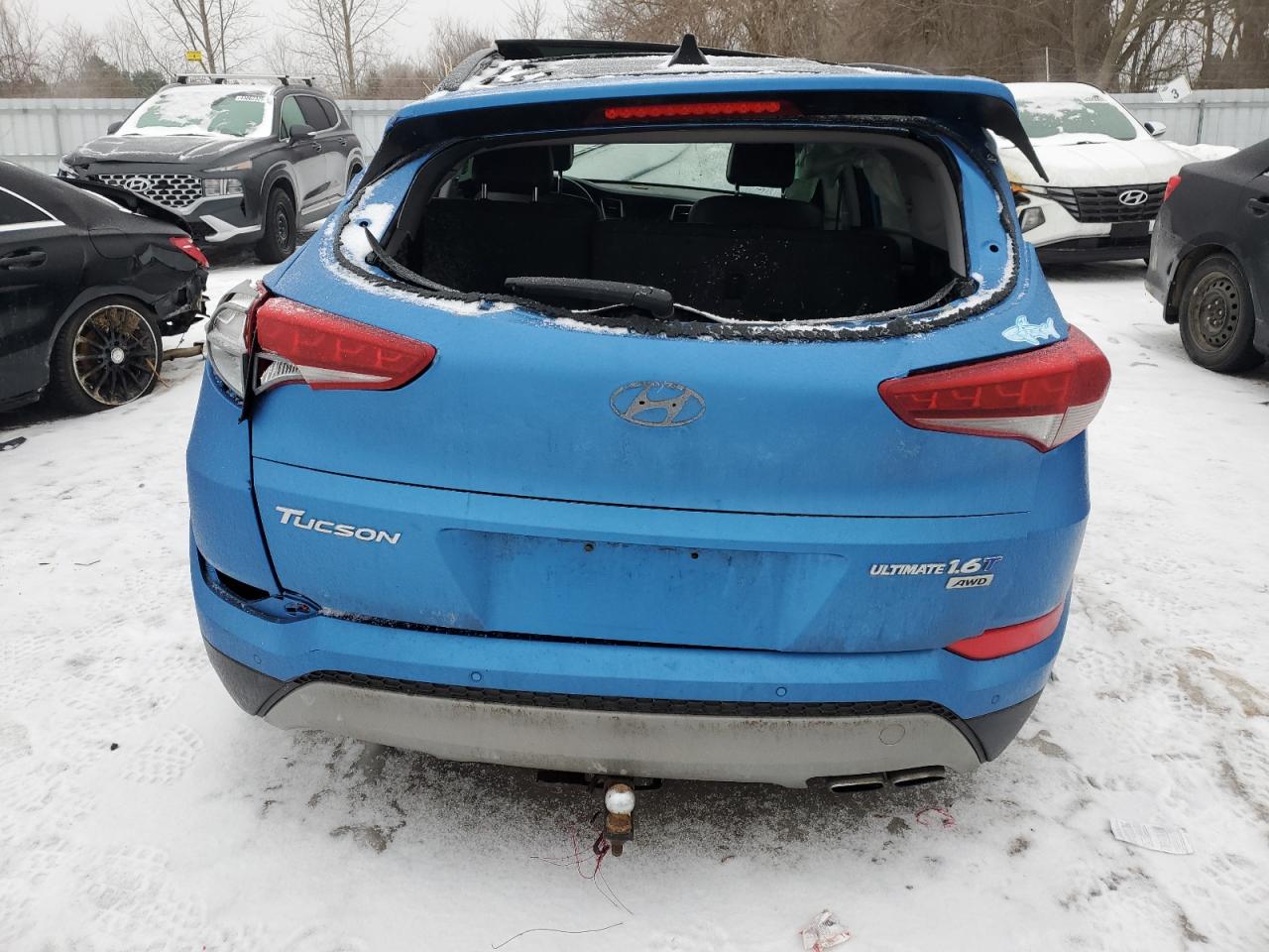 2017 Hyundai Tucson Limited VIN: KM8J3CA27HU302138 Lot: 89885665