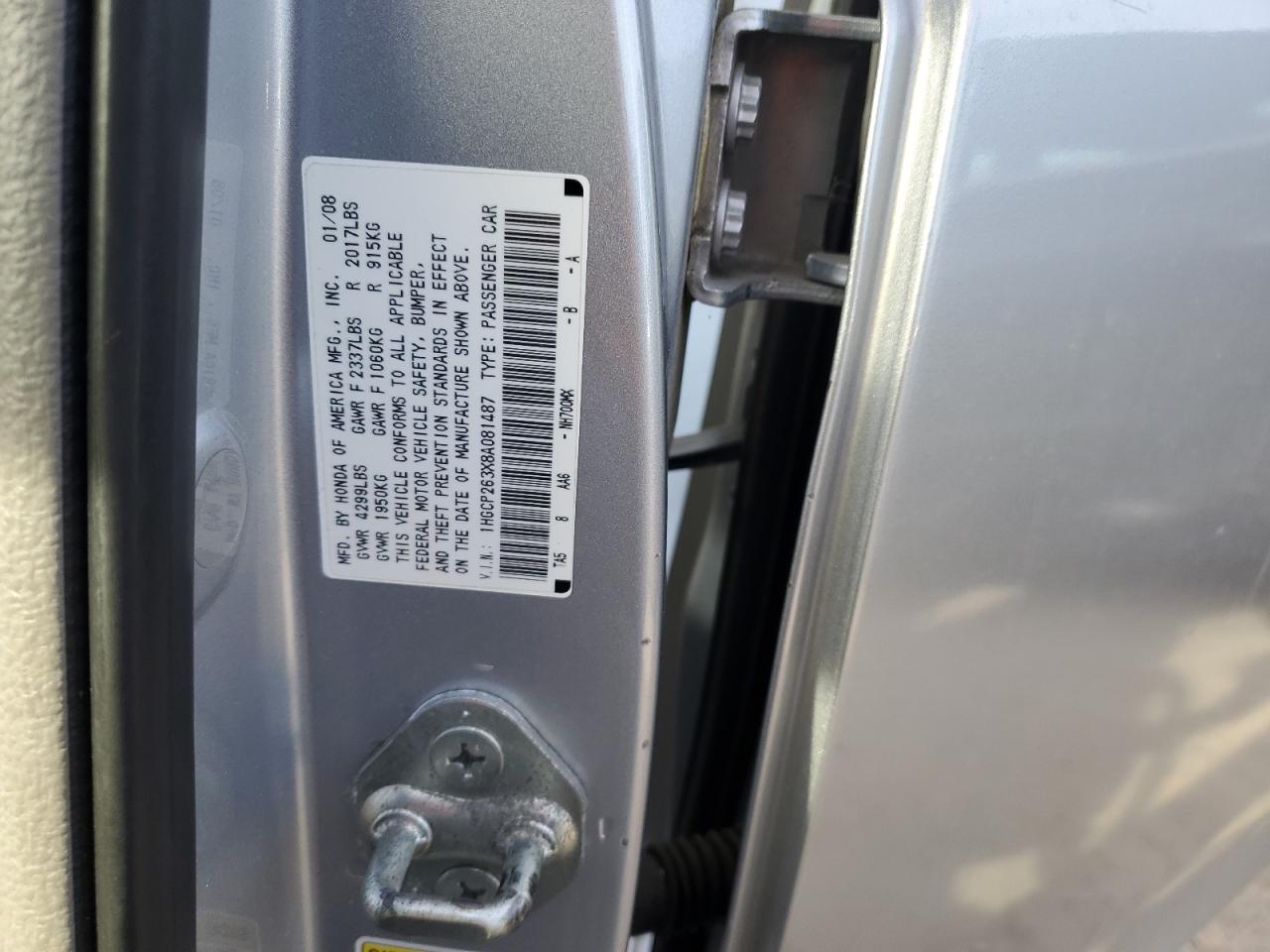 2008 Honda Accord - Image 13